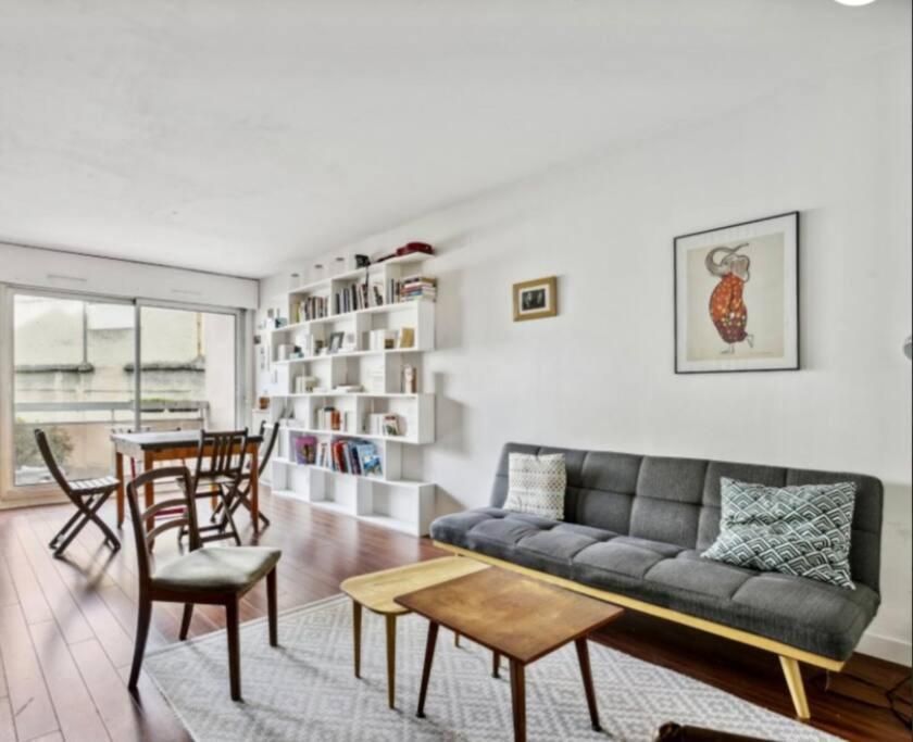 Paris : Appartement Familial Avec Parking Prive Clichy Exterior photo